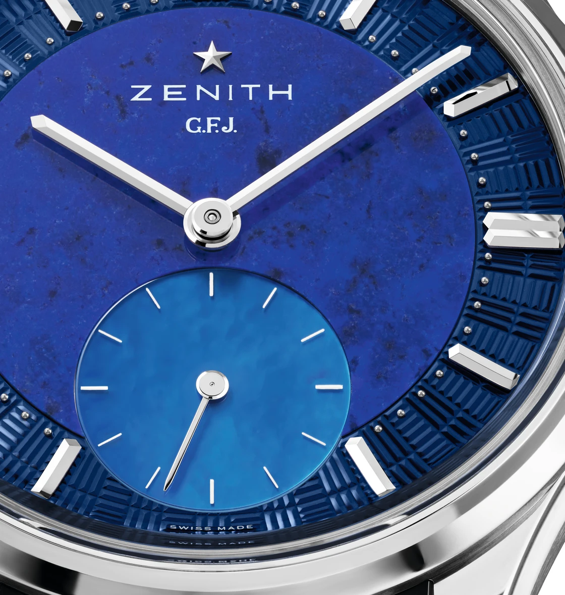 ZENITH G.F.J. 文字盤ディテール