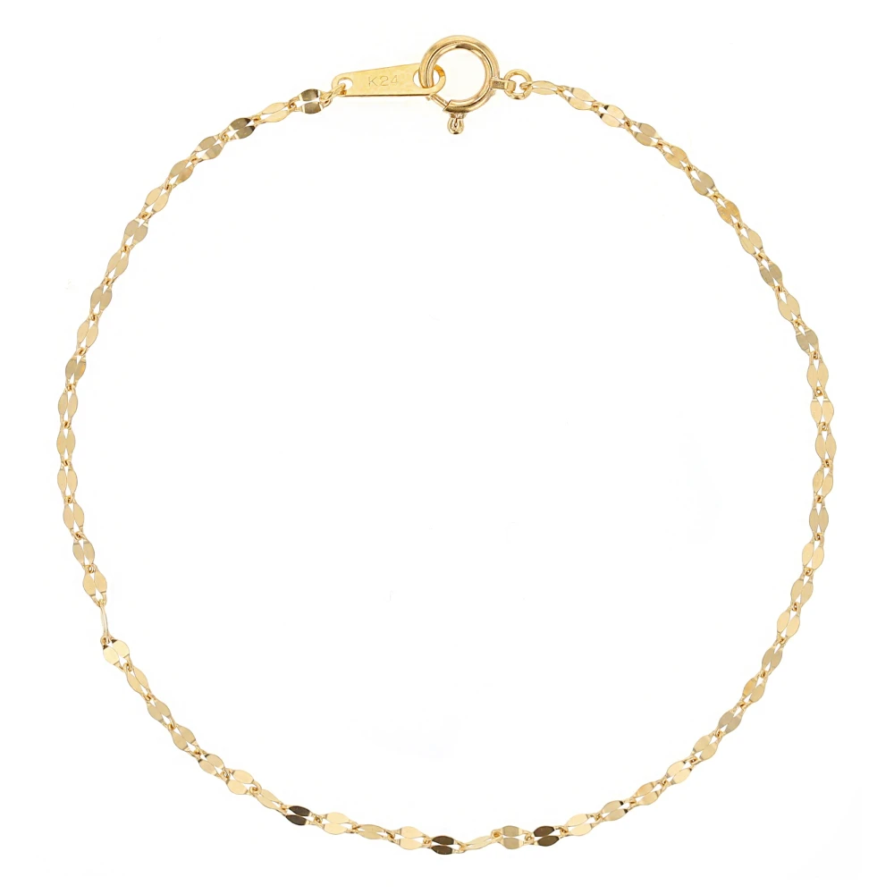 純金ブレスレット 18cm